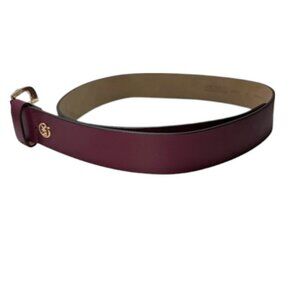 Michael Kors Burgundy Belt NWT